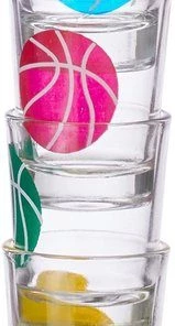 Relaxdays Basketbal Drinkspel Met 6 Glaasjes - Zuipspel - Drankspel Basket - Shotglas Game -Exporteren spellen-voor winkel 159x840