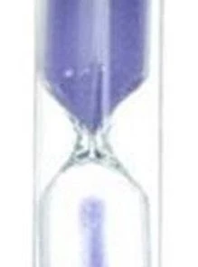 Lg-imports Zandloper Smiley Paars Drie Minuten 9,5 Cm