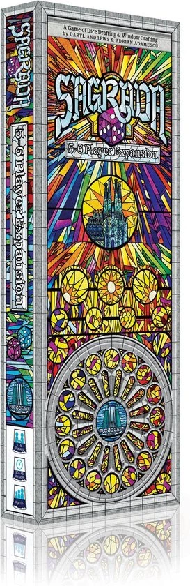 Floodgate Games Sagrada 5-6 Player Expansion - Bordspel 3 Floodgate Games Sagrada 5-6 Player Expansion - Bordspel