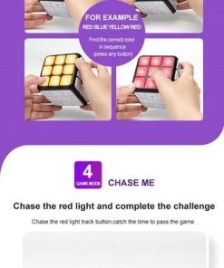 LJBN 7 In 1 Geheugentrainingskubus - Makkelijk In Gebruik - STEM - 7 Spellen In 1 - Maximaal 2 Spelers -Exporteren spellen-voor winkel 345x840