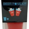Double Barrel Bierpong Set - Beerpong - Bier - Drankspel - Cadeau - Ping Pong - Drankbekers - Red Cups - Drinken - 28 Delig -Exporteren spellen-voor winkel 389x840
