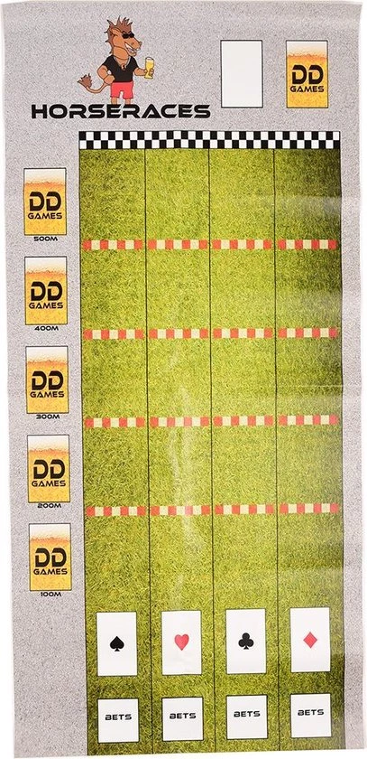 DDgames Drankspel Horseraces / Paardenraces - Compleet 3 DDgames Drankspel Horseraces / Paardenraces - Compleet