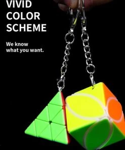 Qiyi Sleutelhanger (Pyraminx Of Ivy) 23 Qiyi Sleutelhanger (Pyraminx Of Ivy) -Exporteren spellen-voor winkel 442x840