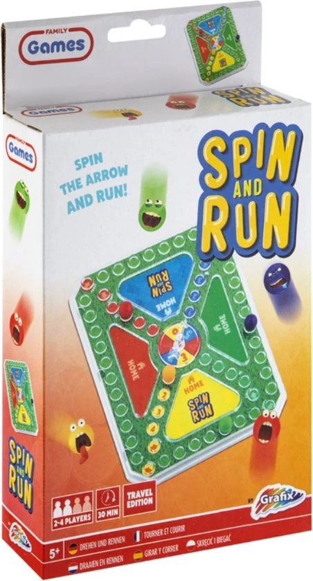 Grafix Family Games Draaien En Rennen Reisspel 3 Grafix Family Games Draaien En Rennen Reisspel