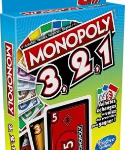 Monopoly 3, 2, 1 - Franstalig Kaartspel