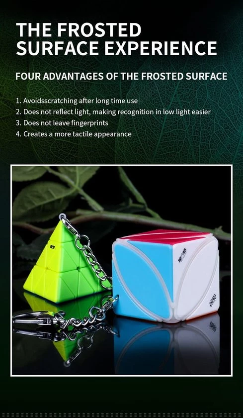 Qiyi Sleutelhanger (Pyraminx Of Ivy) 9 Qiyi Sleutelhanger (Pyraminx Of Ivy) - Afbeelding 7