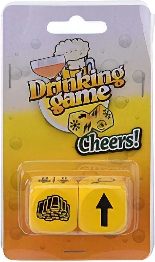 Free And Easy Drankspel Twee Dobbelstenen Geel 4 Free And Easy Drankspel Twee Dobbelstenen Geel - Afbeelding 2