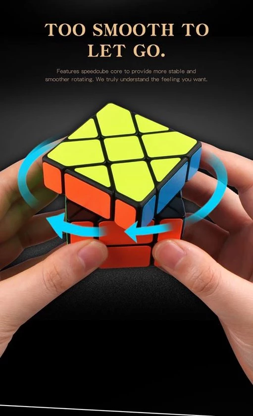 Qiyi Fisher 3x3 Stickerless 8 Qiyi Fisher 3x3 Stickerless - Afbeelding 6