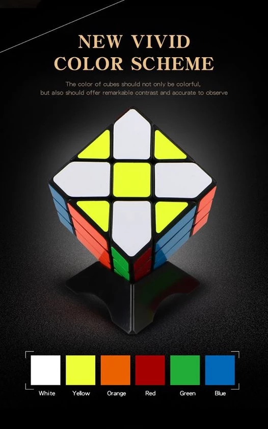 Qiyi Fisher 3x3 Stickerless 22 Qiyi Fisher 3x3 Stickerless - Afbeelding 20