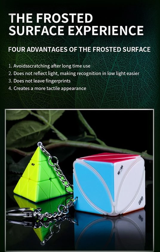 Qiyi Sleutelhanger (Pyraminx Of Ivy) 11 Qiyi Sleutelhanger (Pyraminx Of Ivy) - Afbeelding 9