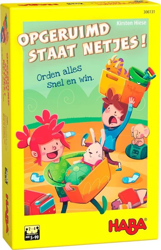 Haba Behendigheidsspel Opgeruimd Staat Netjes! (nl) 3 Haba Behendigheidsspel Opgeruimd Staat Netjes! (nl)