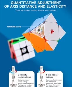 QI YI QiYi X-men Design Wingy Skewb V2 M - Speedcube - Magnetisch - Breinbreker -Exporteren spellen-voor winkel 542x840