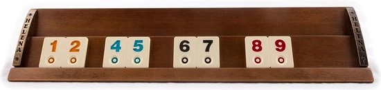 Helena Wood Art Handgemaakte Rummy Speelset - Okey - 100% Hout - Luxe Uitgave - Inclusief Tas - Rummi 5 Helena Wood Art Handgemaakte Rummy Speelset - Okey - 100% Hout - Luxe Uitgave - Inclusief Tas - Rummi - Afbeelding 3