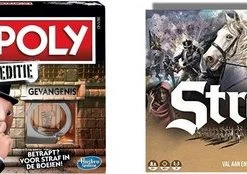 Gezelschapsspel - Monopoly Valsspelers & Stratego - 2 Stuks -Exporteren spellen-voor winkel 550x174