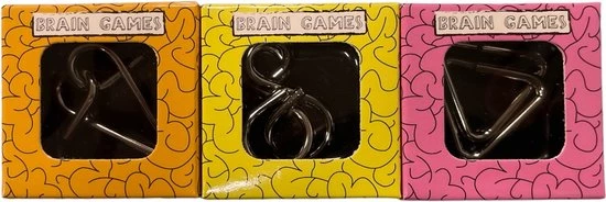 LG-Imports Breinbreker Brain Games 5 X 5 - Set1 Van 3 Stuks 3 LG-Imports Breinbreker Brain Games 5 X 5 - Set1 Van 3 Stuks