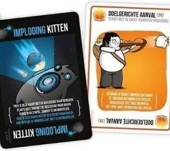 Asmodee Spellenbundel - Kaartspel - 3 Stuks - Exploding Kittens NFSW (18+) & Exploding Kittens & Imploding Kittens -Exporteren spellen-voor winkel 550x219
