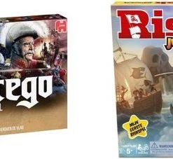 Hasbro Spellenbundel - 2 Stuks - Stratego & Risk Junior