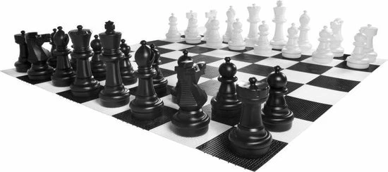 Ubergames Tuin Schaken Groot - Kunsstof - Tot 64 Cm Hoog 8 Ubergames Tuin Schaken Groot - Kunsstof - Tot 64 Cm Hoog - Afbeelding 6