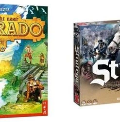 999 Games Spellenbundel - 2 Stuks - De Zoektocht Naar El Dorado & Stratego