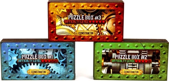 Constantin Puzzle-box Nr.3 - Recent Toys - Breinbreker 6 Constantin Puzzle-box Nr.3 - Recent Toys - Breinbreker - Afbeelding 4