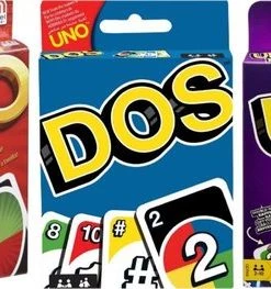 Mattel Games UNO + UNO FLIP! + DOS - SUPER PACK - KAARTSPEL - MATTEL