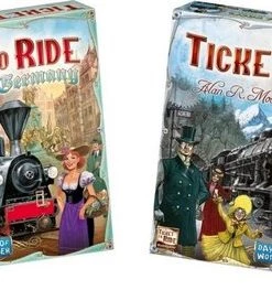 Days Of Wonder Spellenbundel - Ticket To Ride - 2 Stuks - Europa (Basisspel) & Uitbreiding Duitsland