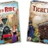 Days Of Wonder Spellenbundel - Ticket To Ride - 2 Stuks - USA (Basisspel) & Uitbreiding Duitsland -Exporteren spellen-voor winkel 550x265