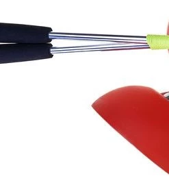 Acrobat Diabolo 105 Rubber Aluminium 12 X 10,5 Cm Rood