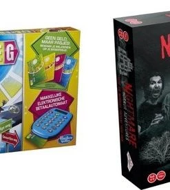 Merkloos Spellenbundel - 2 Stuks - Levensweg Elektronisch Bankieren & Nightmare Horror Adventures