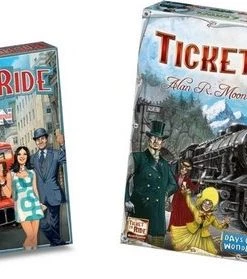 Days Of Wonder Spellenbundel - Ticket To Ride - 2 Stuks - Europa (Basisspel) & Uitbreiding Londen