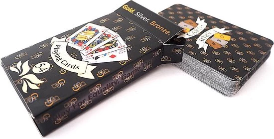 GSB Genderneutrale Speelkaarten - Signature Zwart - Enkel Pak In Tuckbox 6 GSB Genderneutrale Speelkaarten - Signature Zwart - Enkel Pak In Tuckbox - Afbeelding 4