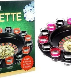 Merkloos Luxe Roulette Drinking Game - 29 Cm