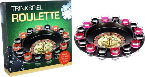 Merkloos Luxe Roulette Drinking Game - 29 Cm 3 Merkloos Luxe Roulette Drinking Game - 29 Cm