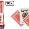 Thema Party 10x Speelkaarten Set Rood/blauw - Klaverjassen Bridge Hartenjagen Spel Kaarten -Exporteren spellen-voor winkel 550x295 1