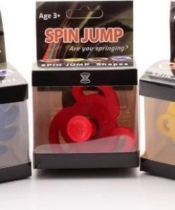 Toys & Trends Springing Flip Spinner Rubber Uni Assorti Kleur