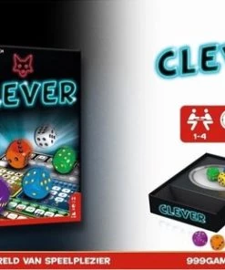 Merkloos Spellenbundel - Kaartspellen - 2 Stuks - Take 5! & Clever -Exporteren spellen-voor winkel 550x310 1