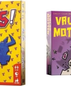 999 Games Spellenbundel - Kaartspellen - 2 Stuks - Take 5! & Valse Motten