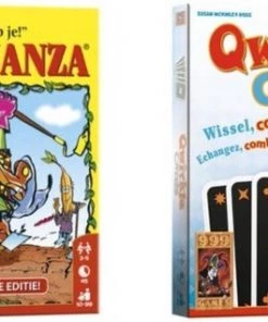 999 Games Spellenbundel - Kaartspellen - 2 Stuks - Boonanza & Qwirkle Kaartspel