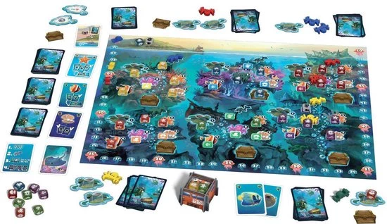 Rieneck, Michael HUCH! Coralia Bordspel NL/FR/DE/EN Huch 880475 5 Rieneck, Michael HUCH! Coralia Bordspel NL/FR/DE/EN Huch 880475 - Afbeelding 3