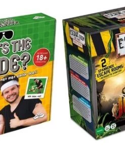 Merkloos Spellenbundel - 2 Stuks - Who's The Dude & Escape Room Jumanji