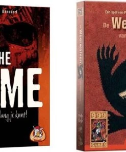 Merkloos Spellenbundel - Kaartspel - 2 Stuks - The Game & De Weerwolven Van Wakkerdam