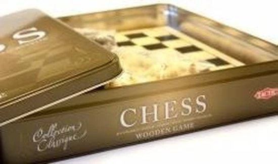 Selecta Spellen Schaken Hout- Schaakspel 6 Selecta Spellen Schaken Hout- Schaakspel - Afbeelding 4