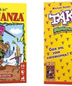 999 Games Spellenbundel - Kaartspellen - 2 Stuks - Boonanza & Take 5!
