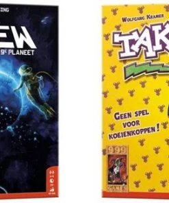 999 Games Spellenbundel - Kaartspellen - 2 Stuks - De Crew & Take 5!