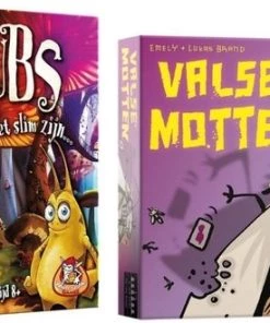 Merkloos Spellenset - 2 Stuks - Kaartspel - Gubs & Valse Motten