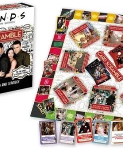 Aquarius Friends Bordspel Card Scramble *Engelse Versie*