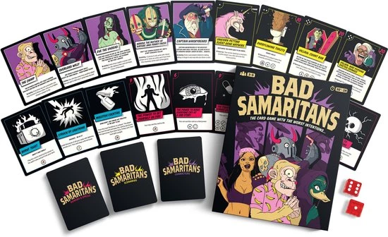 Bad Samaritans: The Comic Book Style Card Game! - Bordspel - Kaartspel - Partyspel - Spel Voor Volwassenen 5 Bad Samaritans: The Comic Book Style Card Game! - Bordspel - Kaartspel - Partyspel - Spel Voor Volwassenen - Afbeelding 3