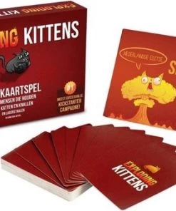 999 Games Spellenbundel - Kaartspel - 2 Stuks - Exploding Kittens & Valse Motten -Exporteren spellen-voor winkel 550x339 2