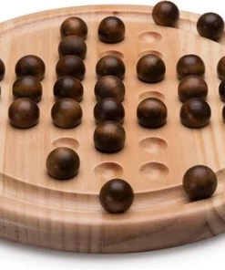 Merk Solitaire Spel - Diameter 22cm