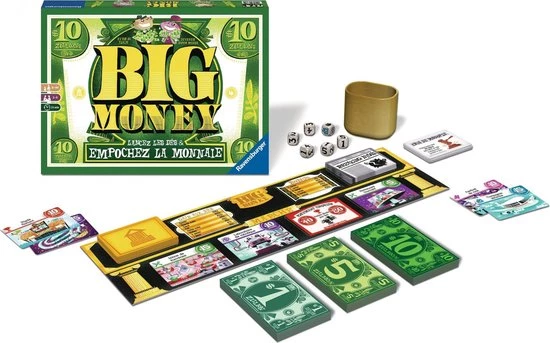 Ravensburger Big Money - Bordspel Franstalig 6 Ravensburger Big Money - Bordspel Franstalig - Afbeelding 4